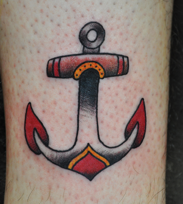 Adam Howard (@adamhowardtattoo) • Instagram photos and videos | Calf tattoo,  Anchor tattoo men, Small anchor tattoos