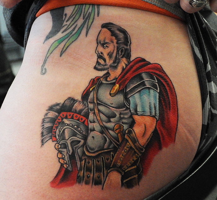 Ancient Greek and Roman art tattoo by mr.T Stucklife : r/interestingasfuck